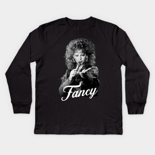 Reba is Fancy Kids Long Sleeve T-Shirt